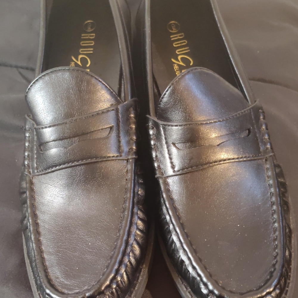 Rouge Helium Classic Black Men's Loafers